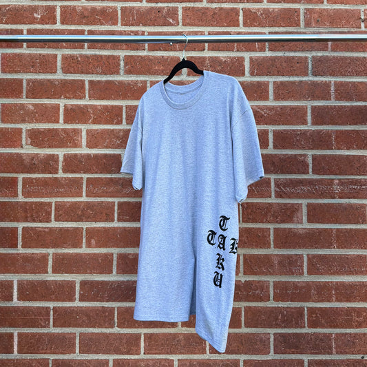Grey Dog Tag Tee
